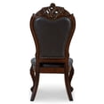 thumbnail image 6 of Furniture of America Alernit Traditional Nailhead Trim Dining Chairs, Dark Cherry (Set of 2), 6 of 12