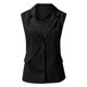 thumbnail image 3 of Puntoco Cárdigan de bolsillo sin mangas sólido con cuello en V de moda sexy para mujer Puntoco Puntoco-4275, 3 of 4