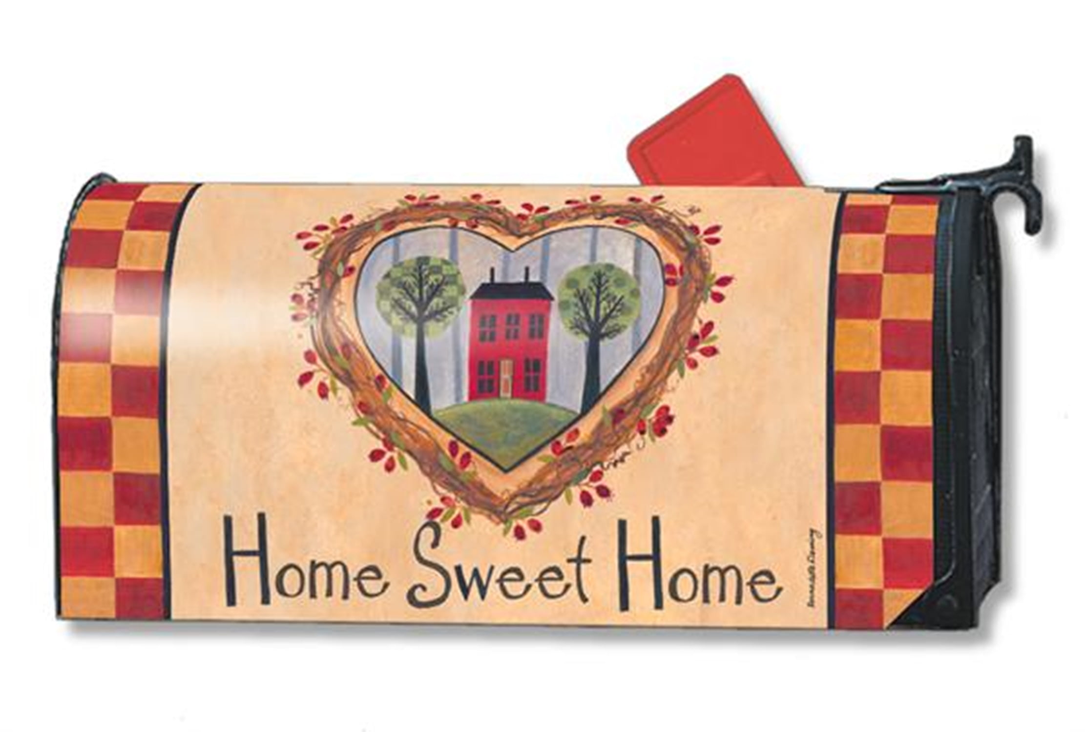 No Place Like Home Oversized / Large Spring Mailbox Cover by