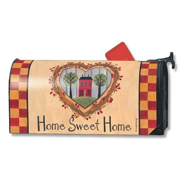 No Place Like Home Oversized / Large Spring Mailbox Cover by