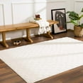 thumbnail image 3 of Hauteloom Keesa Hallway, Kitchen Runner Rug - Contemporary - High Pile - Off White - 2'7" x 7'3", 3 of 19