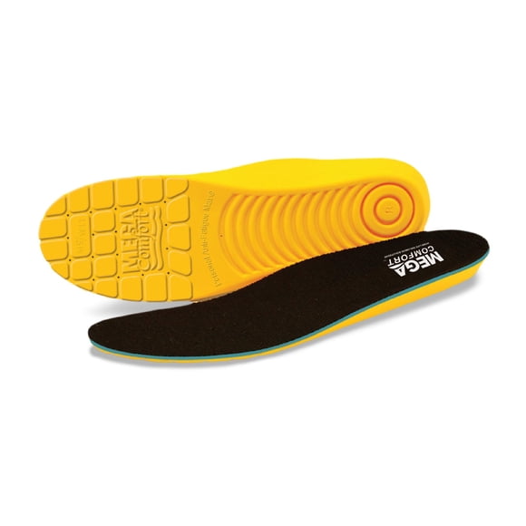 Insoles MegaComfort MegaSole de espuma viscoelástica en gel para hombres de 14 a 15 años