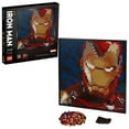 thumbnail image 1 of LEGO Art Marvel Studios Iron Man 31199 Toy Building Kit (3,167 Pieces), 1 of 7
