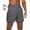 Dark Grey, variant on PULI Men's Golf Shorts 5" Inseam Stretch Waterproof Hybrid Performance Shorts with 5 Pockets for Travel, Hiking, Casual and Business