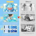 thumbnail image 4 of Toddler Swim Vest with Double Safety Straps for 22-66 lbs Kids, Puddle Jumper with Crotch Strap & Arm Wings for 1- Years Old, 4 of 5