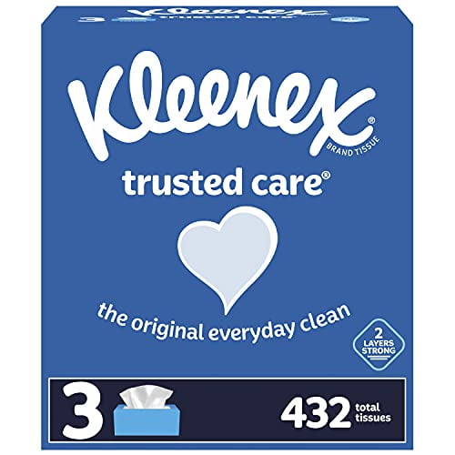 Kleenex Confiance Soin Tissu Facial, 8,20 "x 8,40", Blanc 432 Comte