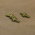 thumbnail image 3 of Comercio Al Por Mayor 50 Cruz Religiosa Charm Colgante Bead Jewelry Craft Bronce, 3 of 7