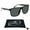 Cruiser Smoke - Fits Med - Ex Lg, variant on proSPORT Motorcycle Safety Sunglass Mens Large Fit. Wrap-around Ultra Snug Fit.