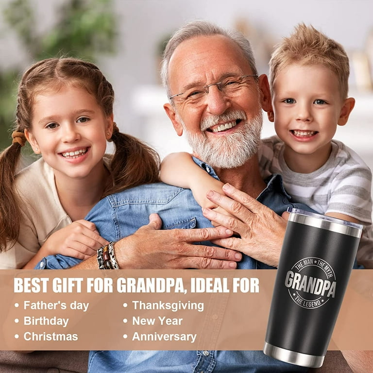 Grandpa Christmas Day Gift 20 OZ Tumblers Gifts For Grandpa