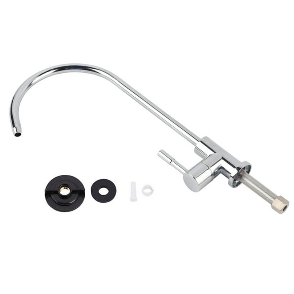 BYARSS Faucet,1/4'' zinc Alloy Kitchen Sink Faucet Tap Chrome Reverse Osmosis RO Drinking Water Filter