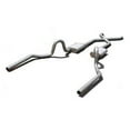 thumbnail image 3 of Pypes SGA11S Street Pro Exhaust System X-Pipe System - 2-1/2 in - 2-1/2 in Tips - Cut-Out - Stainless, 3 of 3
