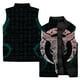 thumbnail image 5 of Chaleco de trabajo con diseño de esqueleto para hombre, chaquetas duraderas y asequibles para hombre, con estampado digital 3D de huesos de invierno, de alta calidad y genial, 5 of 5