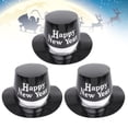 thumbnail image 3 of Sombreros de Año Nuevo Linaichen 2021 para fiesta de Año Nuevo - 3 piezas multicolor, 3 of 8