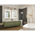 thumbnail image 5 of Keonjinn LED Mirror for Bathroom, 24 x 36 inch Front Lighted Modern Vanity Mirrors with 3 Colors Lights 3000K/4500K/6000K, Rectangular Wall Mounted(Horizontal/Vertical), 5 of 8
