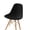 Black, variant on Milk Silk Shell Chair Covers Stretch Dining Chair Slipcover Elastic Chairs Covers for Wedding Hotel