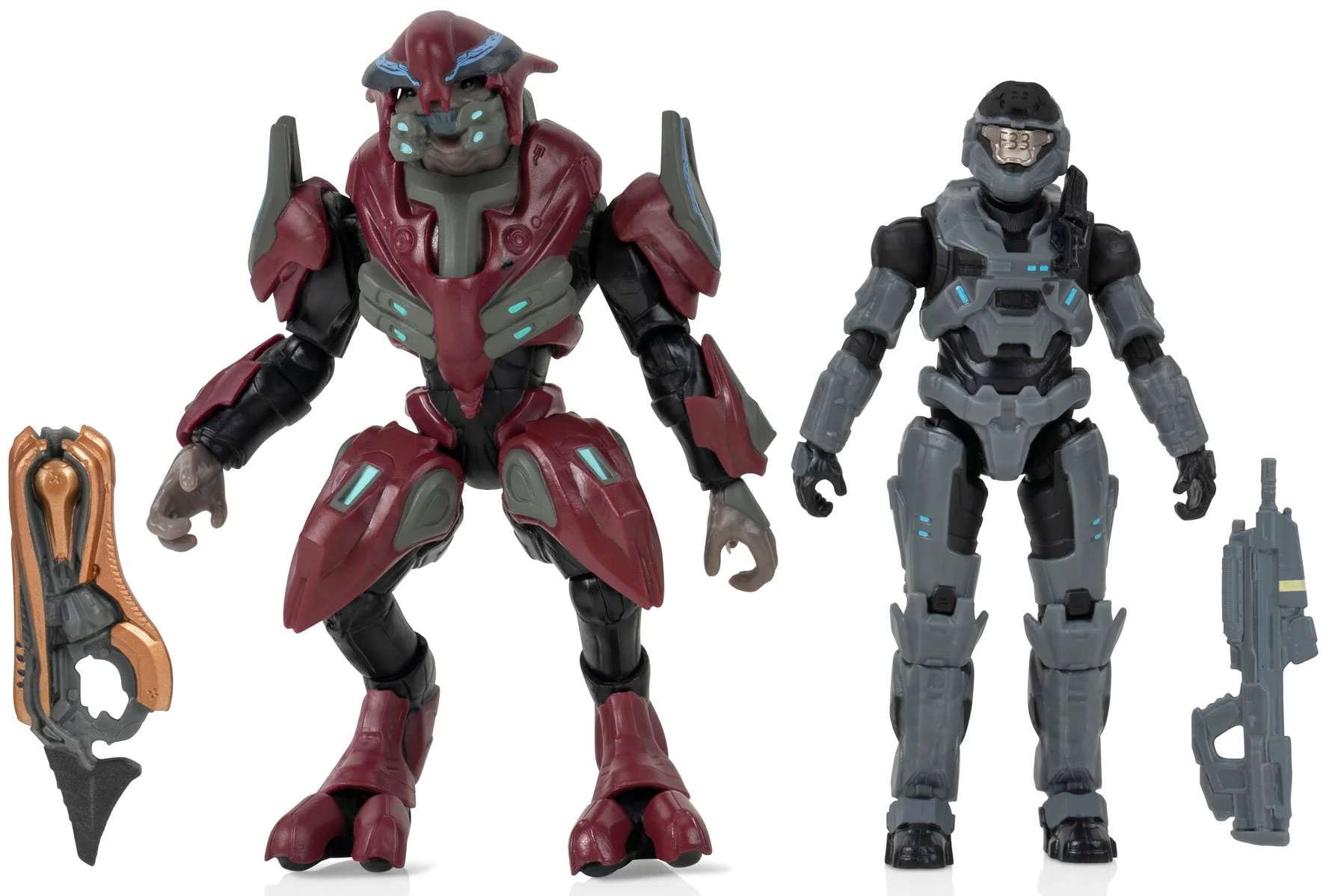 World Of Halo Noble Six and Elite Zealot figure 2-Pack Jazwares