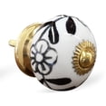 thumbnail image 2 of KNOB-IT VINTAGE HANDPAINTED CERAMIC KNOBS (8 Pack) K000001, 2 of 3