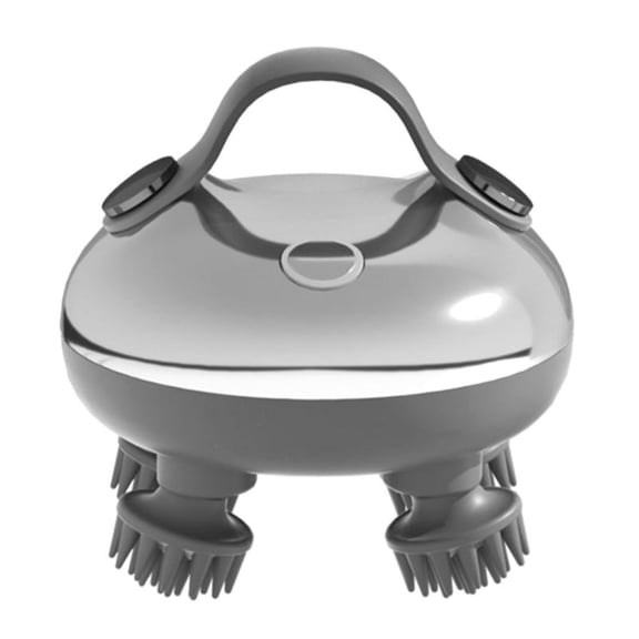 Electric Scalp Massager Rechargeable Head Massager Scalp Stress Relax Waterproof Handheld Hair Scalp Scratcher B