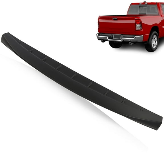 Black Tailgate Rear Wing Spoiler Plastic Fit For Ram 1500 2500 3500 2009-2018
