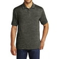 thumbnail image 1 of Mafoose Men's PosiCharge Electric Heather Polo Grey- Black Electric X-Large, 1 of 5