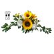 thumbnail image 1 of Etiqueta Flor Boda Fiesta Signo de bienvenida Decoración floral-A6 60 * 25 cm Tela de seda (dos clips gratis), 1 of 7