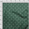 thumbnail image 3 of oneOone Cotton Poplin Twill Dark Green Fabric Asian Block Dress Material Fabric Print Fabric By The Yard 56 Inch Wide, 3 of 4