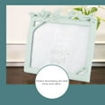 thumbnail image 3 of Mesa Retro de pájaros y árboles, marco de fotos de escritorio, adornos de decoración para el hogar de boda con soporte, gris y verde, 3 of 8