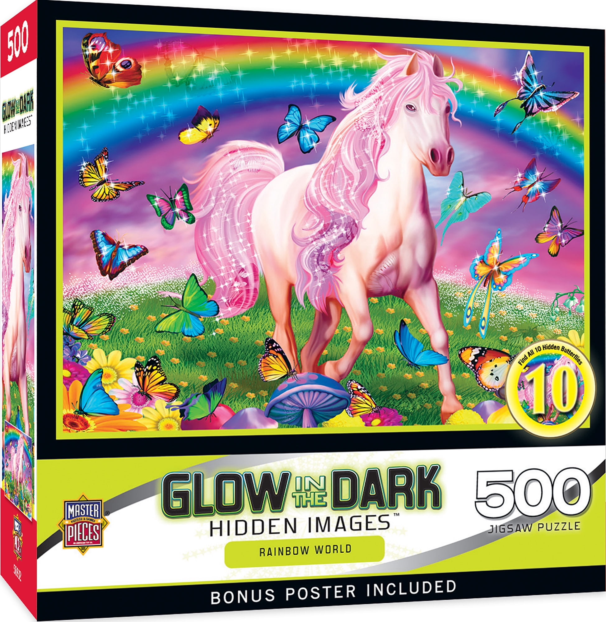 over the rainbow様　62000円のお品物 Glow in the Dark - Rainbow World 500 Piece Puzzle - Walmart.com