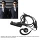 thumbnail image 4 of Golsos de Forma de Forma G, Diseño Ergonómico de 2 piezas auriculares de oídos de compatibilidad con micrófono amplio para la aplicació de la ley, 4 of 7