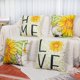 thumbnail image 4 of Funda de almohada con diseño de gnomo de girasol amarillo, 18 x 18 cm, con flores de primavera, funda de almohada de girasol de verano, funda de almohada decorativa, decoración rústica para sofá,, 4 of 6