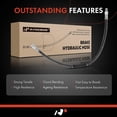 thumbnail image 5 of A-Premium Front Driver or Passenger Brake Hydraulic Hose Compatible with Mercedes-Benz Models - CL63/CL65 AMG 2008-2014, S63 AMG 2008-2013, S65 AMG 2007-2013, Chassis to Caliper - Replace# 2214200948, 5 of 8