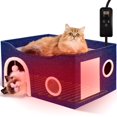 thumbnail image 1 of Temporizador de temperatura ajustable Heeyoo para gatos con calefacción para interiores, 1 of 8