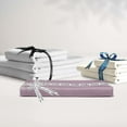 thumbnail image 4 of Clara Clark Twin XL Sheets Set, Hotel Luxury 3 Piece Deep Pocket Dorm Sheets, Ultra Soft Microfiber Bed Sheets Set, Dusty Purple, 4 of 8