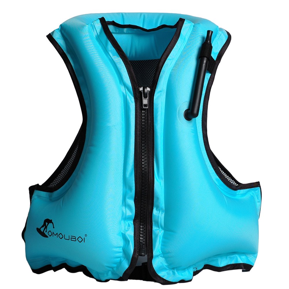Adult Inflatable Swim Vest for Snorkeling Device Swimming Drifting