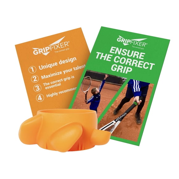 Entrenador de Empuñadura de Tenis GRIPFIXER Pequeño-Derecho Diseño Danés