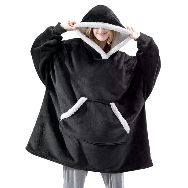 Txlixc Sudaderas de manta de gran tamaño para abrazos de sueños cálidos y suaves Txlixc moda