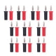 thumbnail image 1 of Conector tipo banana para soldadura, 10 juegos Conector tipo banana macho tipo banana de 4 mm Conector tipo banana construido para precisión NikouMX herramienta, 1 of 8