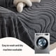 thumbnail image 5 of Manta premium para sofá - funda de poliéster de 180x90cm para sofás, camas, dormitorio - suave, lavable a máquina - rosa, café, blanco, gris, gris oscuro, 5 of 6