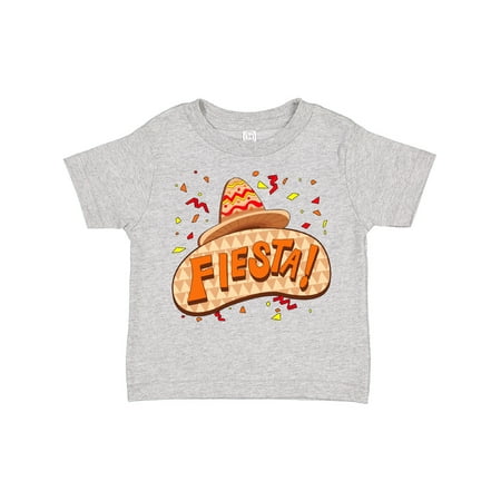 

Inktastic Fiesta! Sombrero Party for Cinco De Mayo Gift Toddler Boy or Toddler Girl T-Shirt