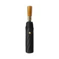 thumbnail image 2 of Paraguas plegable con mango de madera, sombrilla automática a prueba de viento de doble hueso, paraguas con mango de madera Real de 108 huesos, pegamento negro, 2 of 5