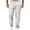 White, variant on Men’s Cargo Pants, Joggers, Trousers, Elastic Waistband Drawstring Loose Straight Leg, Multiple Pockets Quick Dry Lightweight, Casual Daily Gym Workout Hiking Travel, | AKLJWH,Army Green L