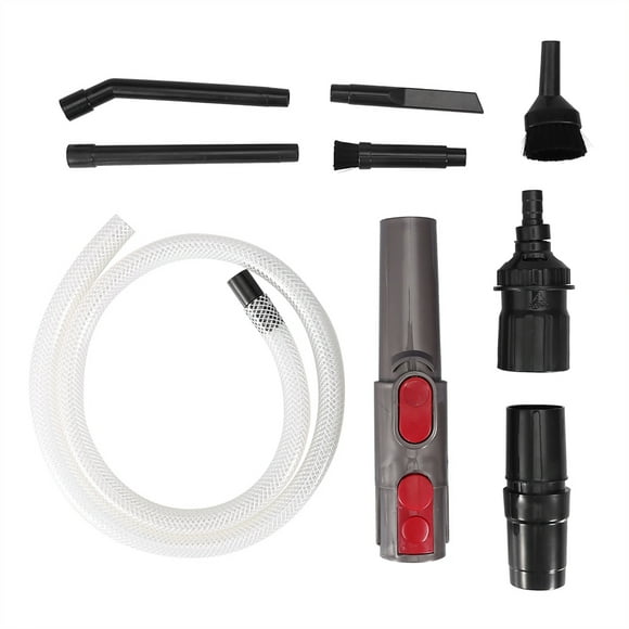 LHCER Mini Car Vacuum Cleaner Tool,9Pcs Mini Micro Vacuum Cleaners Adapter Tool Car Vehicle Cleaning Kit For DYSON ,Mini Vacuum Cleaner Kit