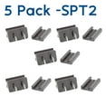 thumbnail image 2 of Novelty Lights SPT-2 Male Plug, Snap On Vampire Plugs, Brown, Polarized, 10 Amp, 1 Pack, 2 of 4