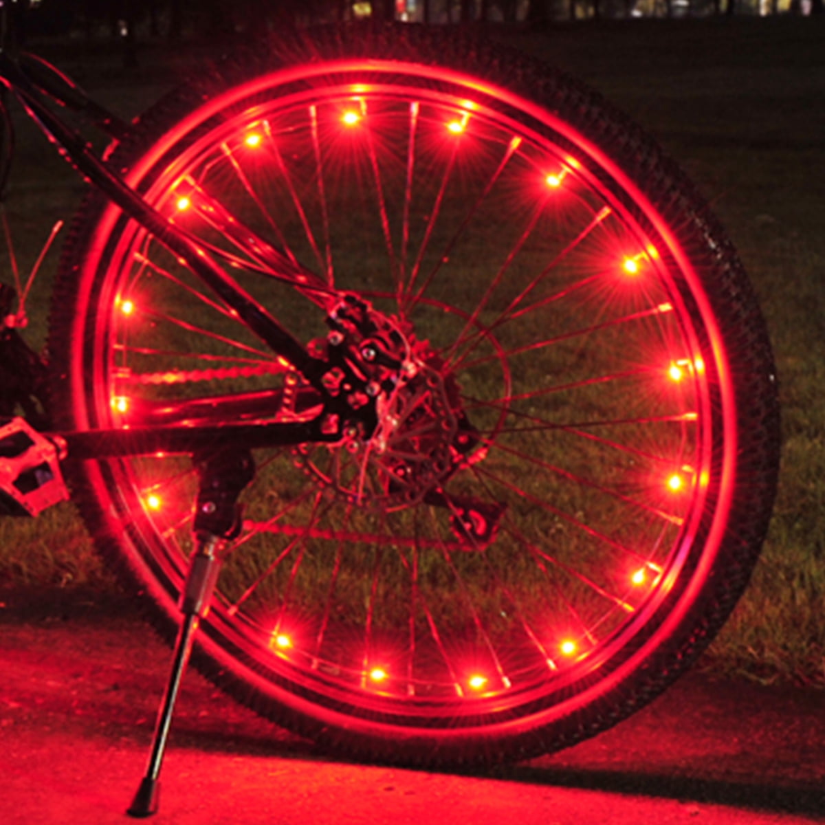 GUSTVE LED Bike Wheel Lights LED Bike Spoke Light IP65 Waterproof Bike