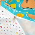 thumbnail image 4 of Erosebridal Cartoon Animal Capybara Twin Bedding,Yellow Lemon Fruit Duvet Cover Set For Kids Boys Reversible 2-Piece,No Comforter, 4 of 6