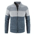 thumbnail image 1 of EGNMCR Chandail Col Roulé pour Hommes, Pulls pour Hommes Chandail Col Roulé d'Hiver à Fermeture Éclair Manches Longues Tricot Manteau pour Femmes, 1 of 8