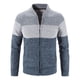 thumbnail image 1 of Puntoco suéter para hombre invierno cuello alto cremallera manga larga suéter tejido top prendas de vestir abrigo liquidación de Navidad Puntoco Puntoco-1436, 1 of 8