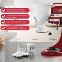 6-Piece Pasta Attachment for Kitchenaid Stand Mixer