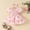 T3 Red, variant on Bodysuit For Baby Girls Leopard Print Size 3-6 Months Clothes Crew Neck Breathable Pink Outfit