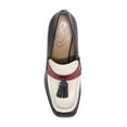 thumbnail image 5 of Sam Edelman Jed Baltic Navy/Modern Ivory/Bordeaux Slip On Squared Toe Loafers (Baltic Navy/Modern Ivory/Bordeaux, 6.5), 5 of 7